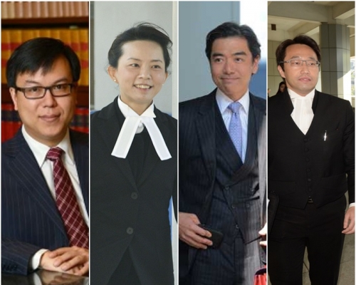 由左至右:Jin pao、Maggie Wong、蔡维邦及陈政龙。资料图片
