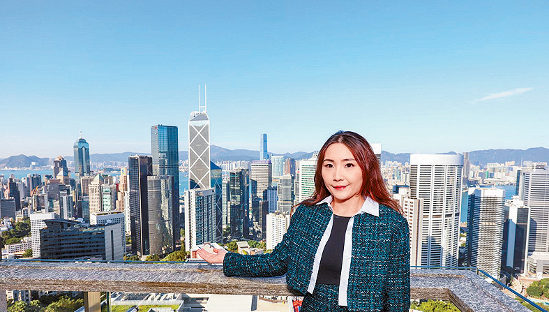長實陳詠慈表示,21 BORRETT ROAD交易反映有不少資金流入超級豪宅市場。