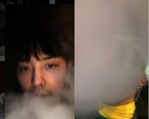 GD噴煙噴到看不到樣