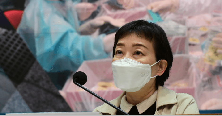 衛生防護中心傳染病處主任張竹君。