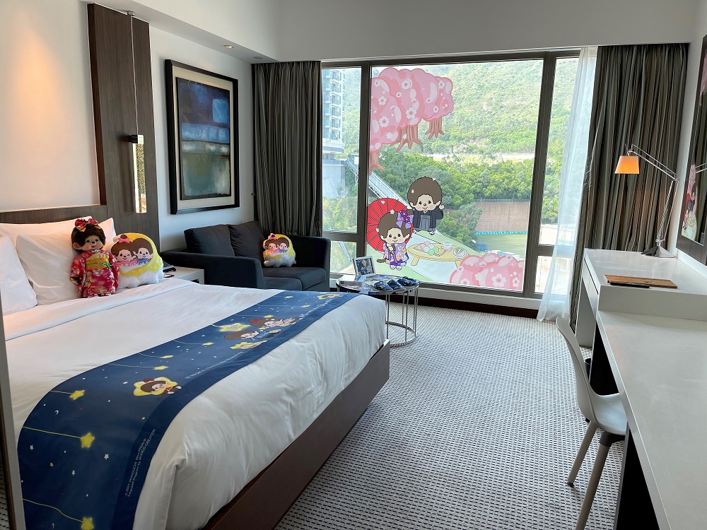 Klook再度夥拍香港愉景灣酒店由12月1日至2022年2月28日推出「Monchhichi MAKE-A-WISH」主題住宿套票。