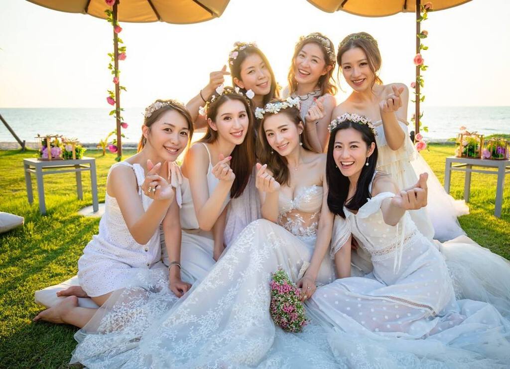 自從沈卓盈2019年在泰國結婚，卻未見「少婦聯盟」成員就傳出關係轉淡。