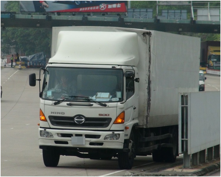 肇事貨車。