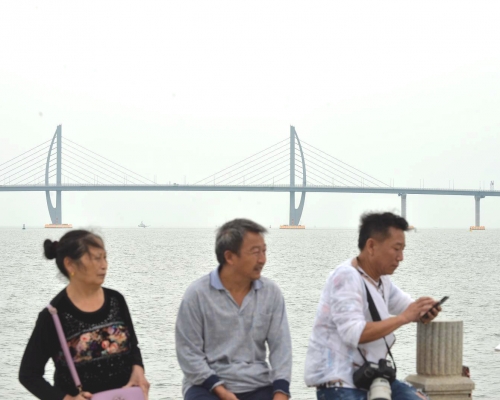 港珠澳大橋今日舉行開通儀式。