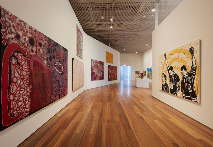 Yiribana Gallery是新州艺术博物馆新馆的焦点展厅。