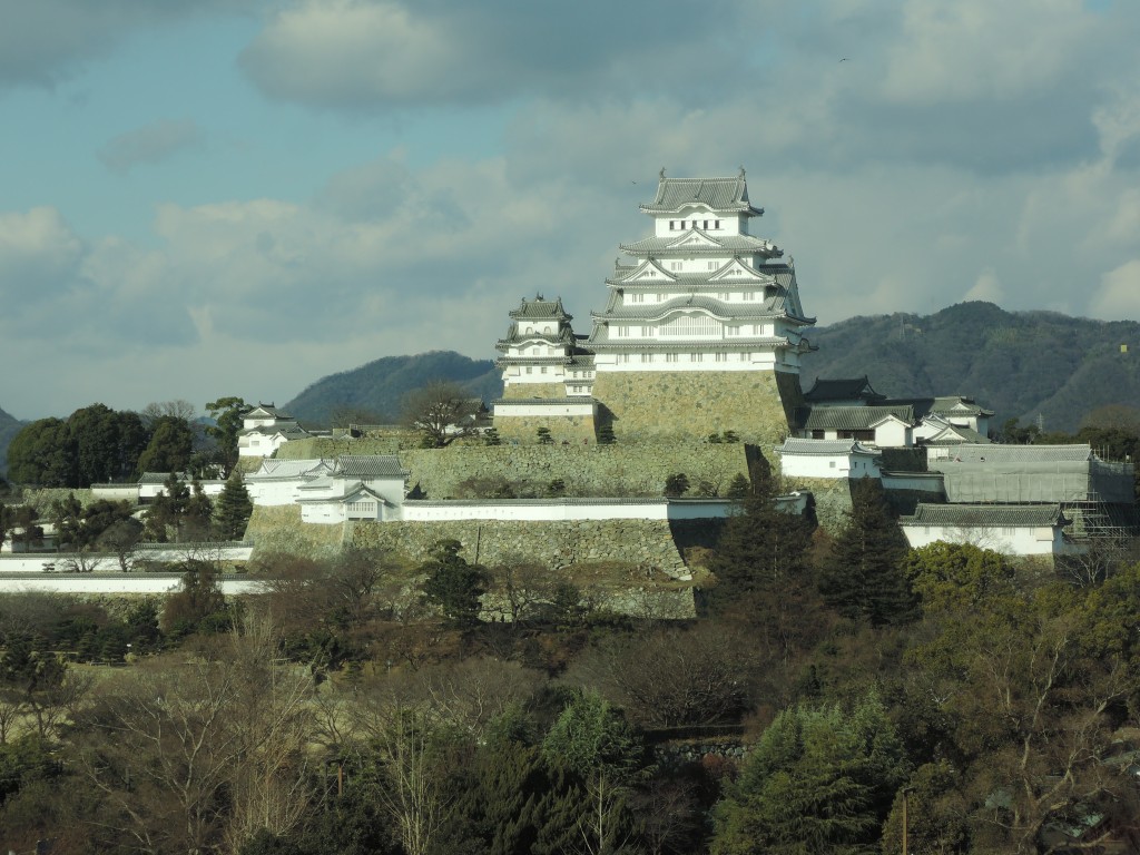 姬路城被誉为日本国宝。