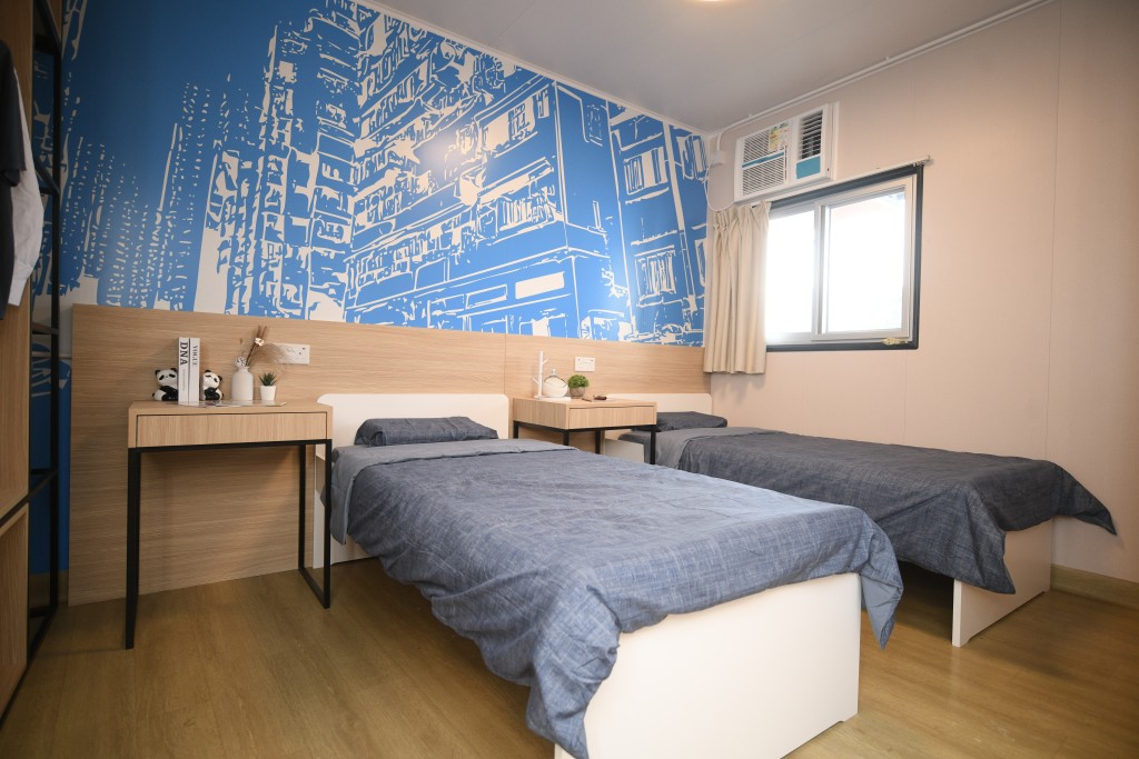 民青局局長麥美娟到啟德青年旅舍「啟航1331」視察。 民青局局長麥美娟到啟德青年旅舍「啟航1331」視察。