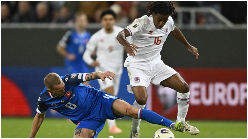 巴里奴是盧森堡陣中最具卡士的一員。REUTERS