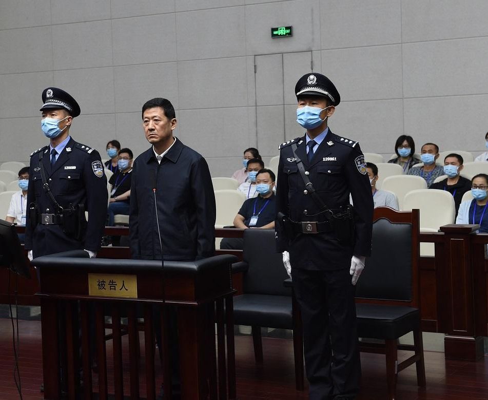 趙正永當庭表示認罪悔罪。網圖