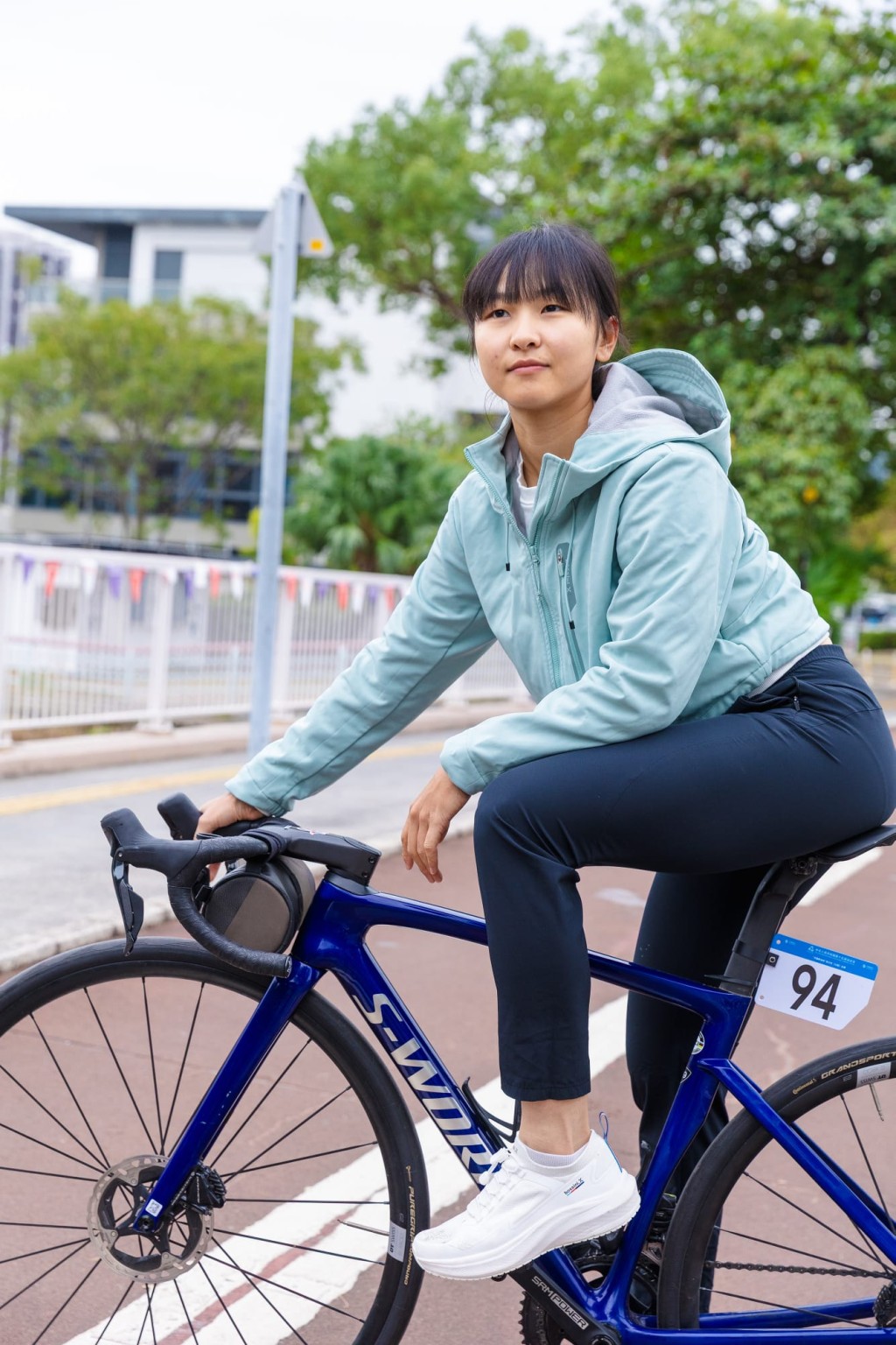 李思穎在全運之後接受《駿步人生》專訪，分享全運三金背後的甜酸苦辣。馬會提供