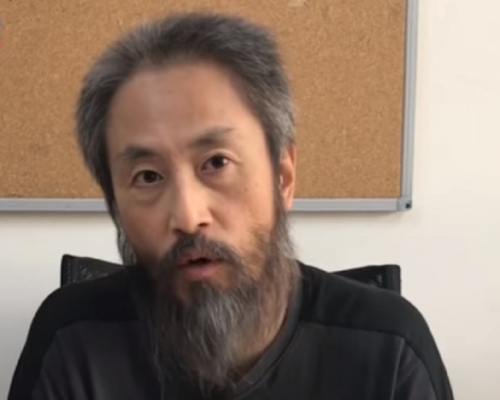 日本記者安田純平。資網上圖片