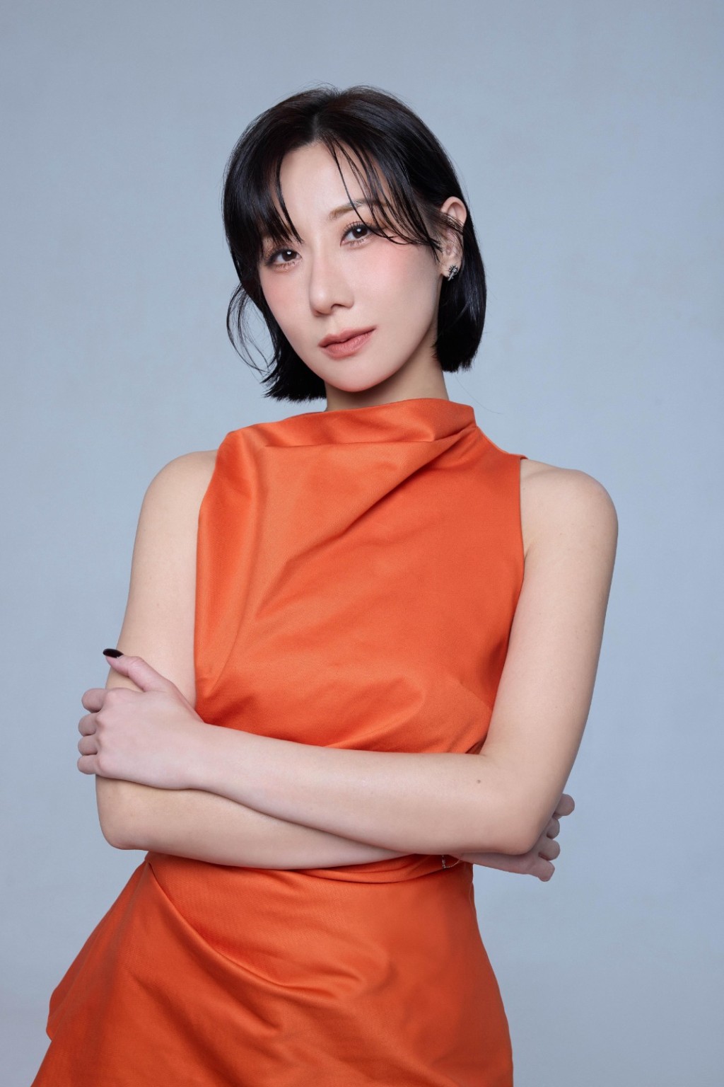 回顧入行20年，泳兒坦言曾面臨迷失，甚至一度失去對工作的熱誠，慶幸自己始終對每件事保持着緊，甚至帶點「執着」。