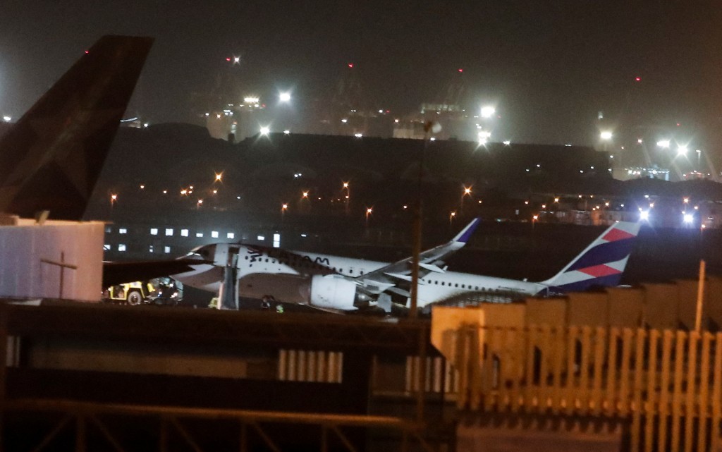 事故发生在秘鲁利马国际机场。REUTERS