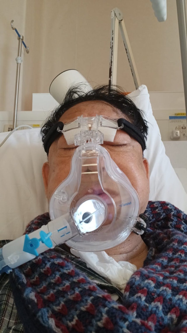 黎彼得留醫時羨慕病友有人探望,他亦想找個愛人。 黎彼得留醫時羨慕病友有人探望,他亦想找個愛人。