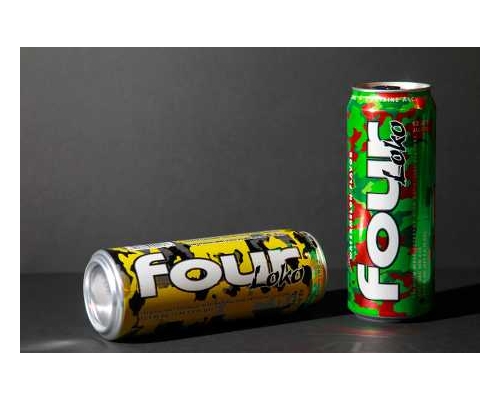 被喻為「斷片酒」的美國果味酒Four Loko。