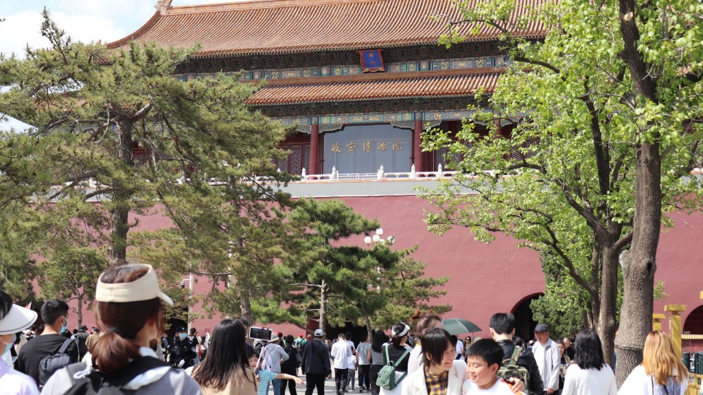 北京故宮博物院。新華社