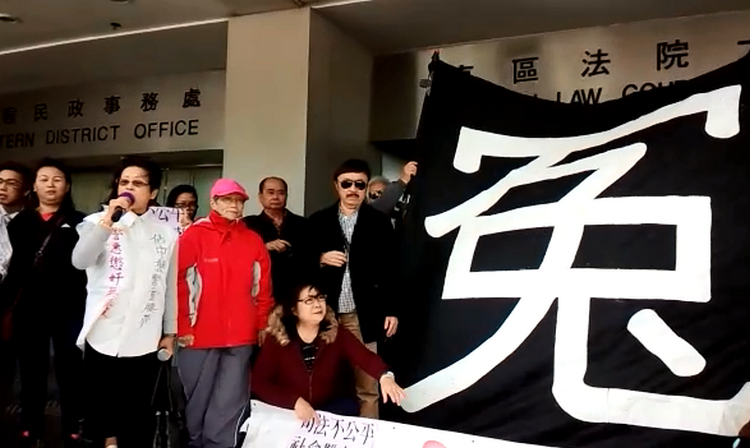 有人指不能被外國勢力滲透香港。黃梓生攝