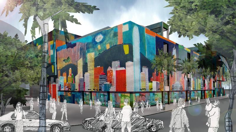 比賽甲部得獎設計作品。政府圖片