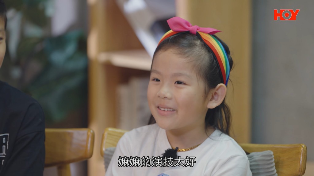 盧宛茵的好演技,連年紀小小的孫女Agatha也讚不絕口。 盧宛茵的好演技,連年紀小小的孫女Agatha也讚不絕口。
