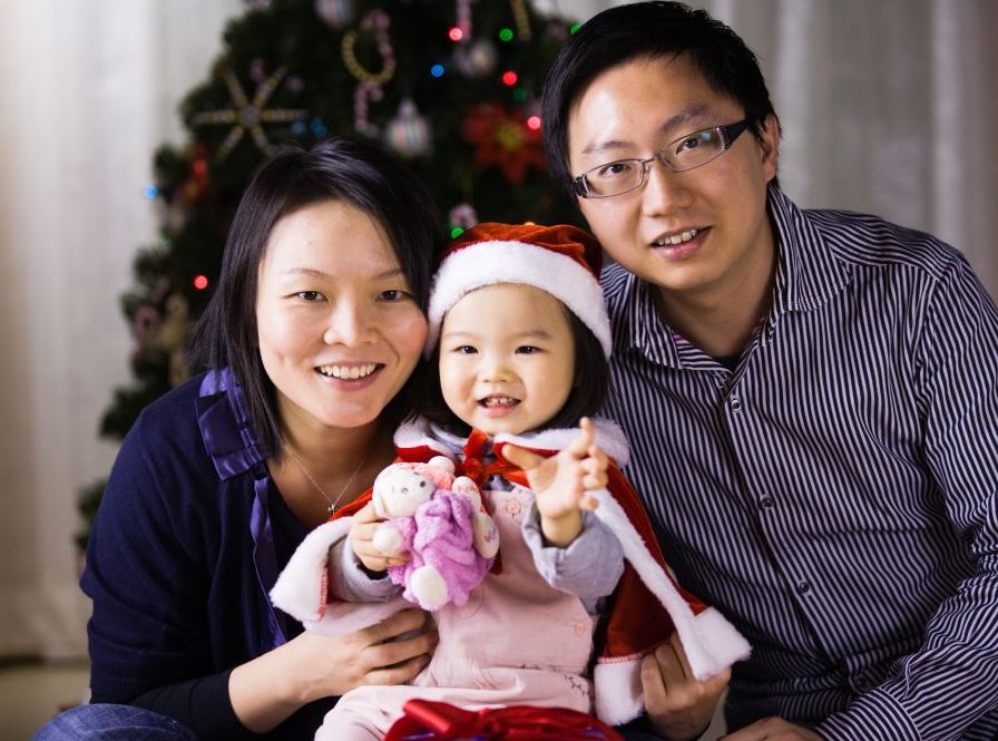她會盡量把周末留給女兒。網誌圖片