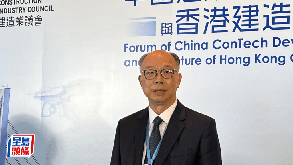 陳帆表示目前郵輪碼頭的情況與單軌列車有關連,亦未必有直接關係。郭詠欣攝