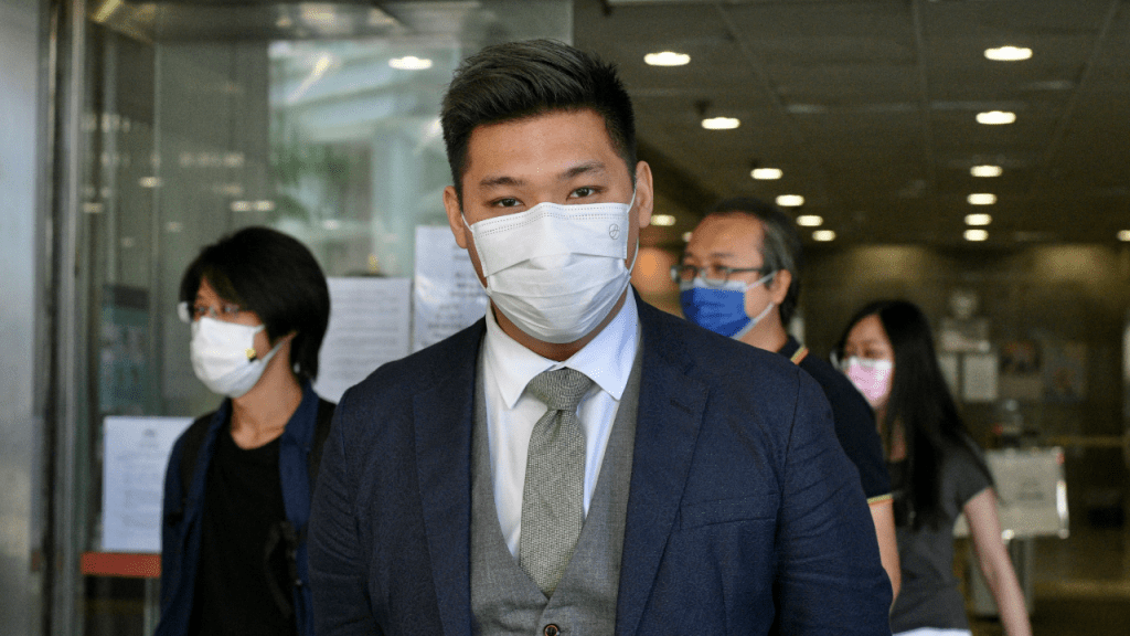 前沙田區議員李志宏擾亂秩序罪成。資料圖片