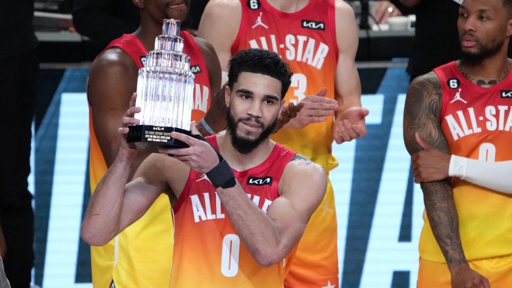 泰頓贏得全明星賽MVP,但被指「灌水」甚多。Reuters