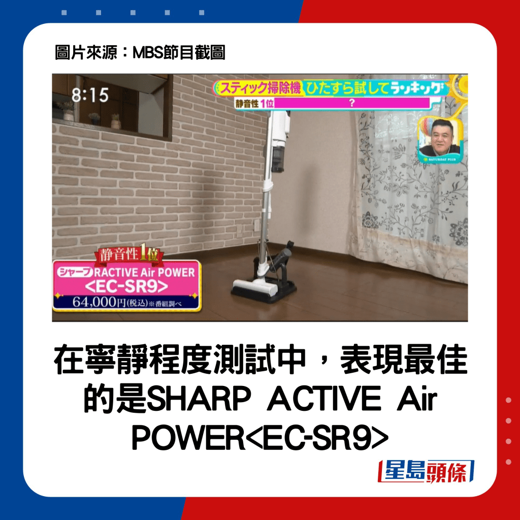 测试4. 宁静程度：SHARP ACTIVE Air POWER<EC-SR9>