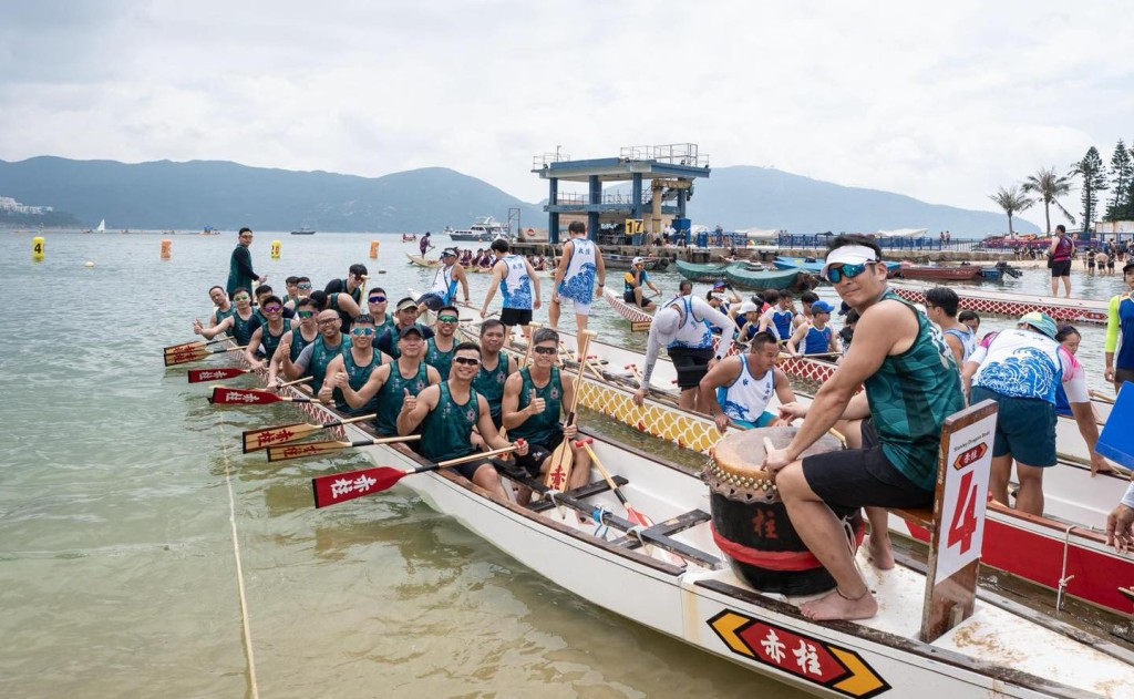 各隊運動員鬥志昂揚。香港海關FB圖片 各隊運動員鬥志昂揚。香港海關FB圖片