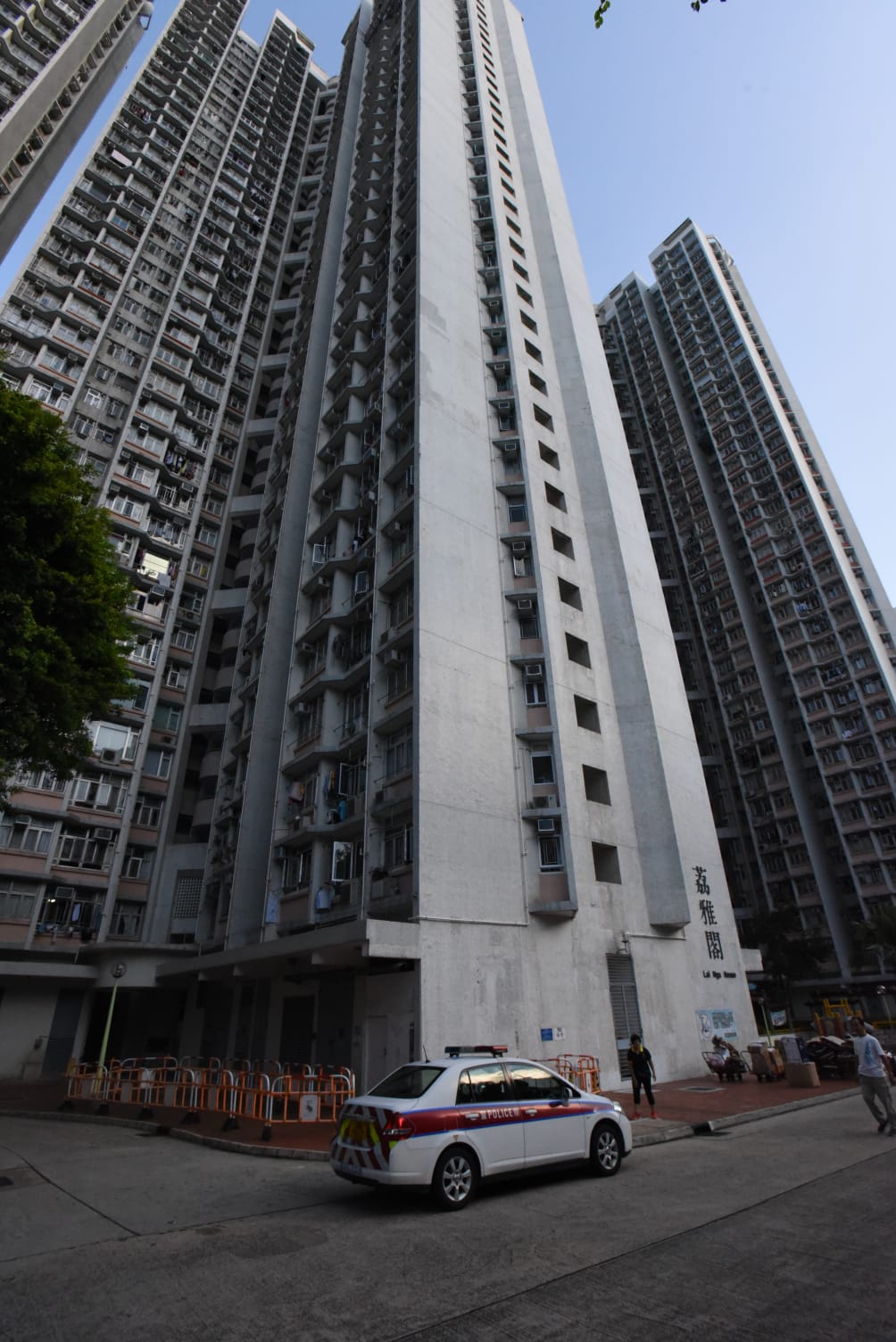 事主於康雅苑荔雅閣墮樓死亡。