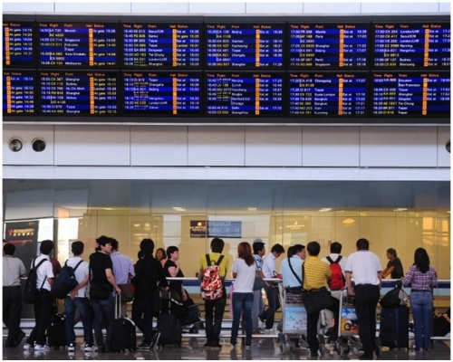 36班航班取消。資料圖片