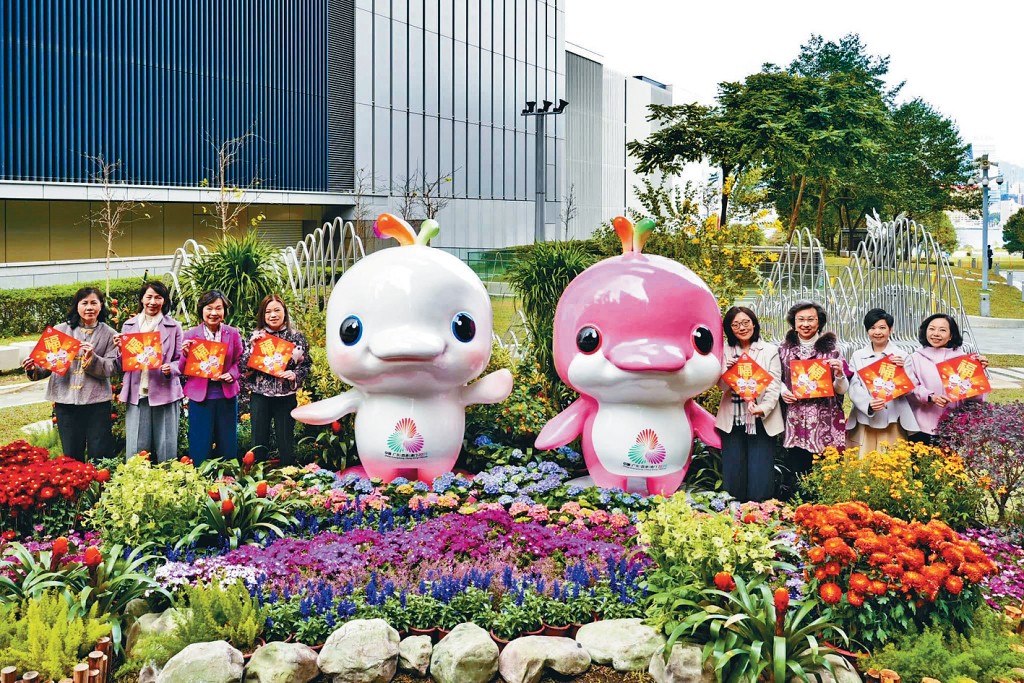 中華白海豚被挑選為去年第15屆全國運動會的吉祥物。