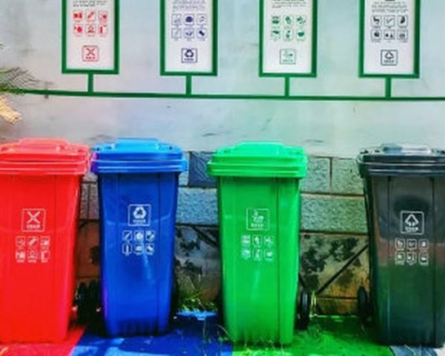 北京市將在學校等地開展垃圾強制分類。示意網圖