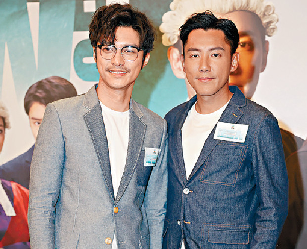 ■黃嘉樂與張頴康開心劇集有好成績。