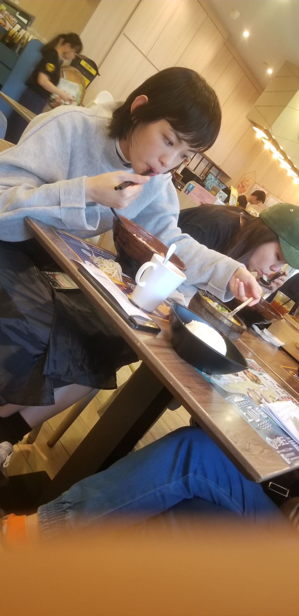 Glayds狂隊兩個餐都唔長肉,她一度擔心有暗病。