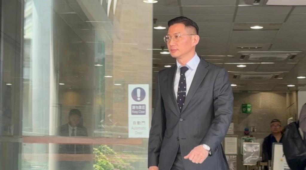 被告高級警司周毅剛。 被告高級警司周毅剛。