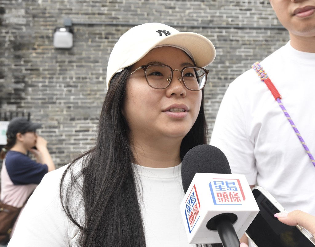 楊小姐大讚展內布景十分精緻，尤其是喜歡「在茶餐廳吃叉燒飯」。