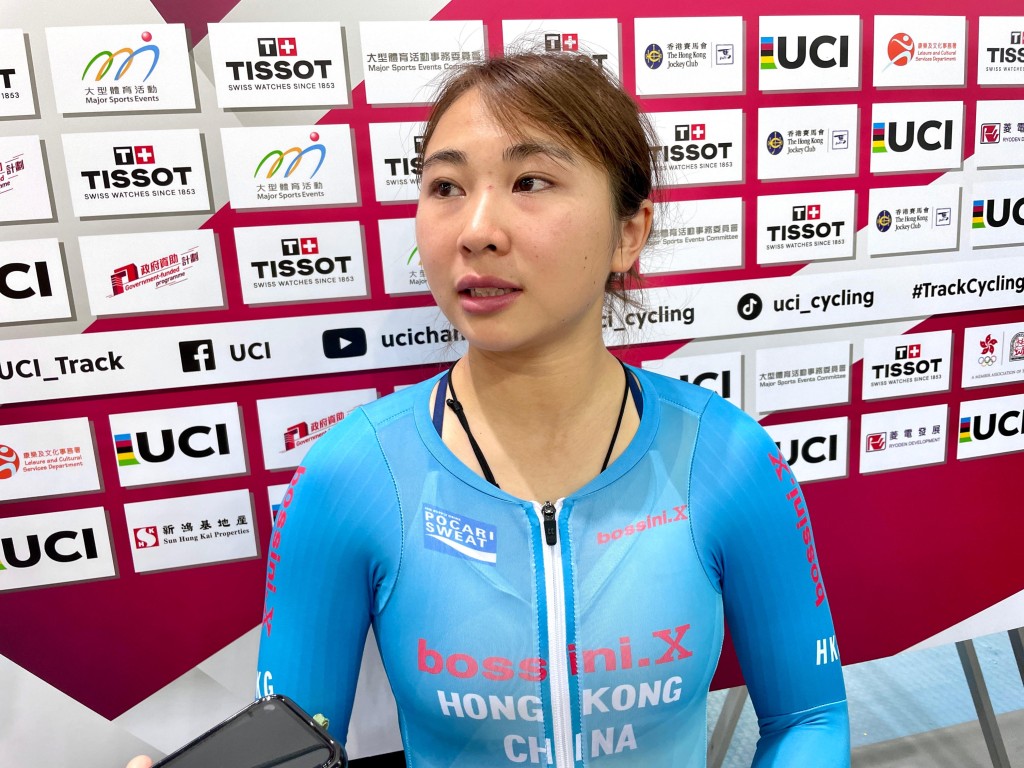 楊礎搖坦言今站踩出的時間對自己信心有幫助。徐嘉華攝