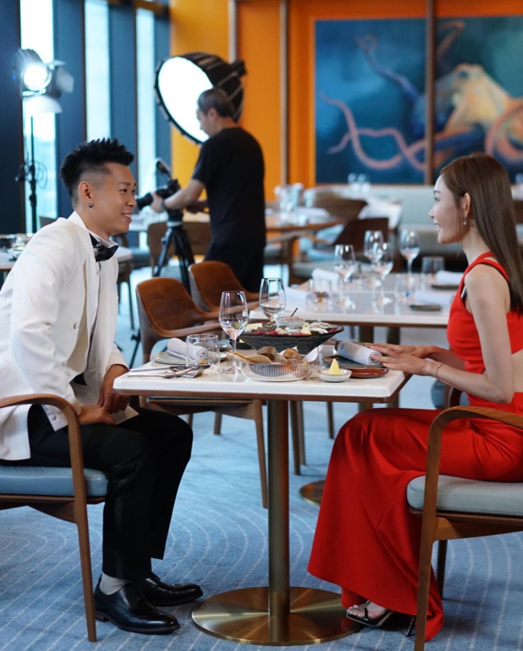 區顯揚曾參與ViuTV戀愛真人騷《35+ LOVE》。 區顯揚曾參與ViuTV戀愛真人騷《35+ LOVE》。