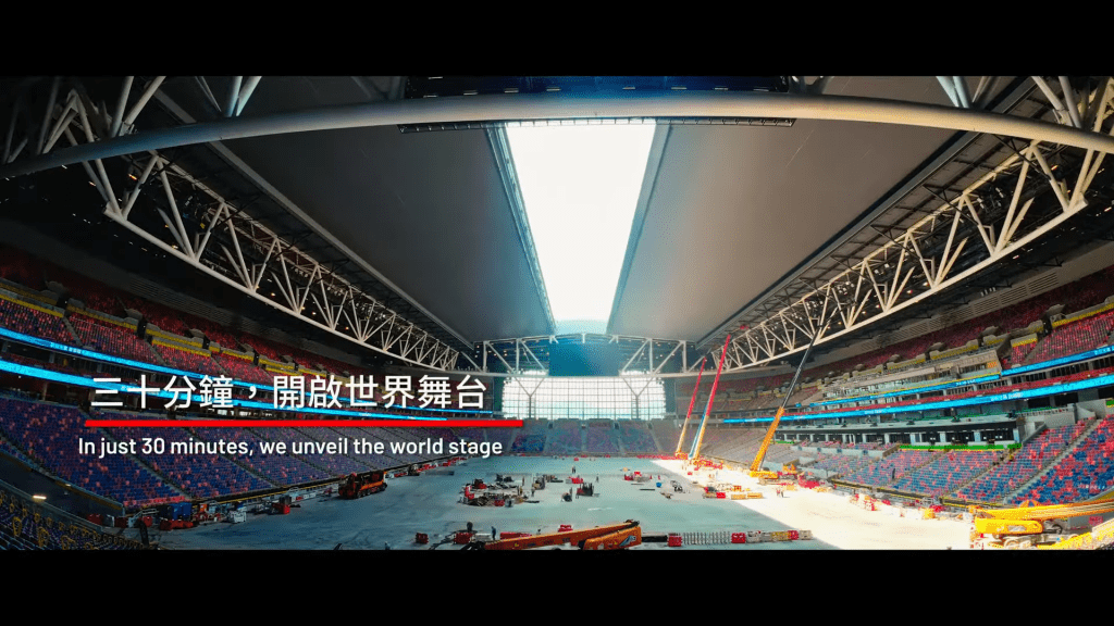 上蓋開啟或閉合過程需時約30分鐘。