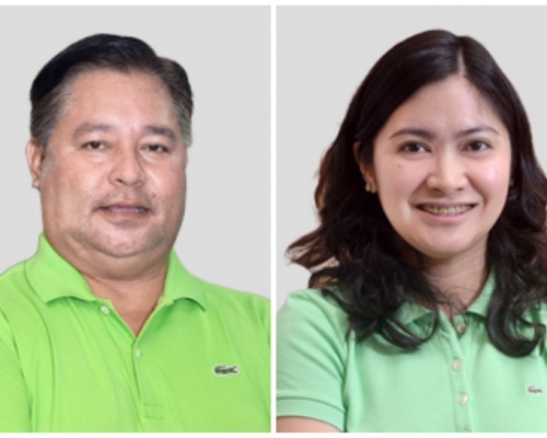 遭槍斃的奧薩米斯（Ozamiz）市長（左）與被捕女兒。網上圖片