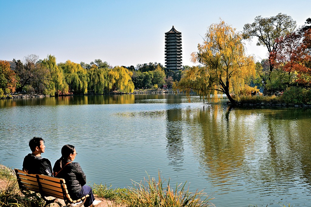 北京自去年展開藍天保衛戰以來，天氣屢見晴好。