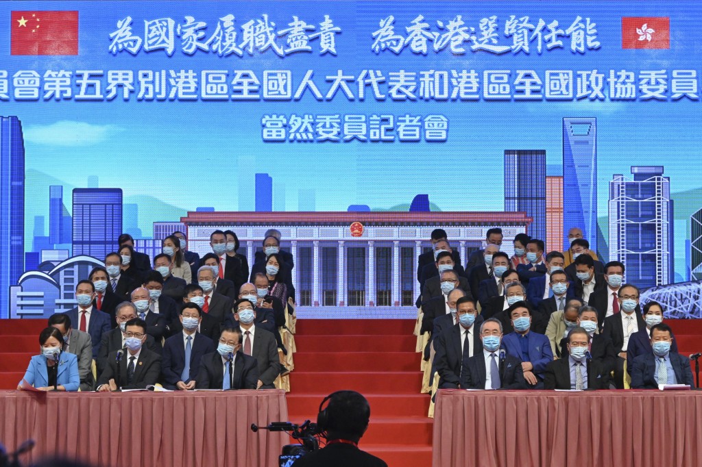 黃錦輝目前仍是港區全國政協委員,理論上有資格登記為第五界別「人大政協」分組的當然選委。資料圖片 黃錦輝目前仍是港區全國政協委員,理論上有資格登記為第五界別「人大政協」分組的當然選委。資料圖片