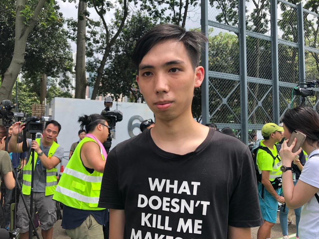 謝禮楠表示,原來預計共有一萬人出席。