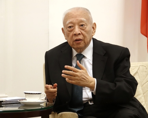 董建華形容通識教育失敗需改革。資料圖片