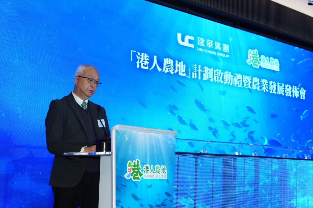 環境及生態局局長謝展寰致辭。