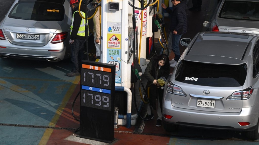 南韓本周實施油價限制，是自1997年亞洲金融風暴以來首次採取同類措施。法新社