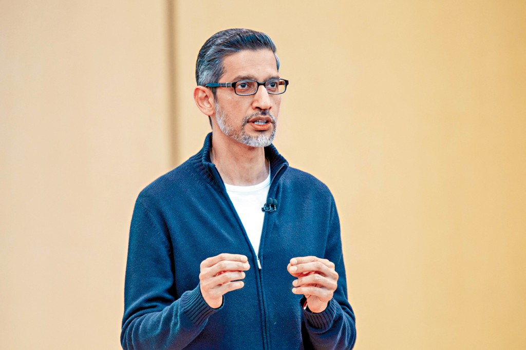 Google CEO Sundar Pichai出席母校史丹福大学的毕业典礼时，发表主题演讲。