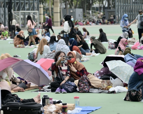 該菲傭並沒有外遊，其感染了變種病毒，只能在本地感染。資料圖片
