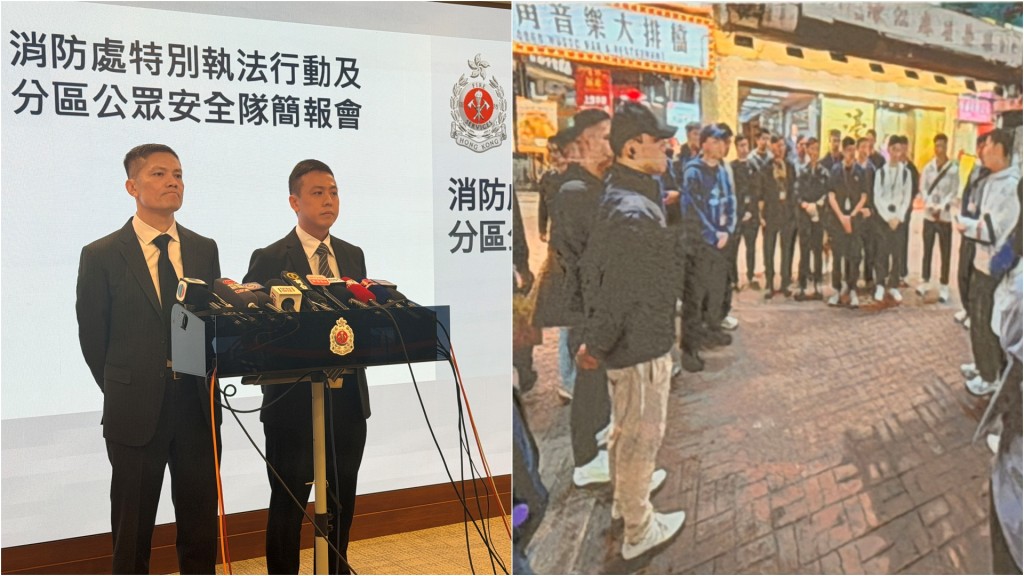 消防連續兩周末巡查覆查高風險樓宇 揭259項違規六成涉阻塞逃生途徑